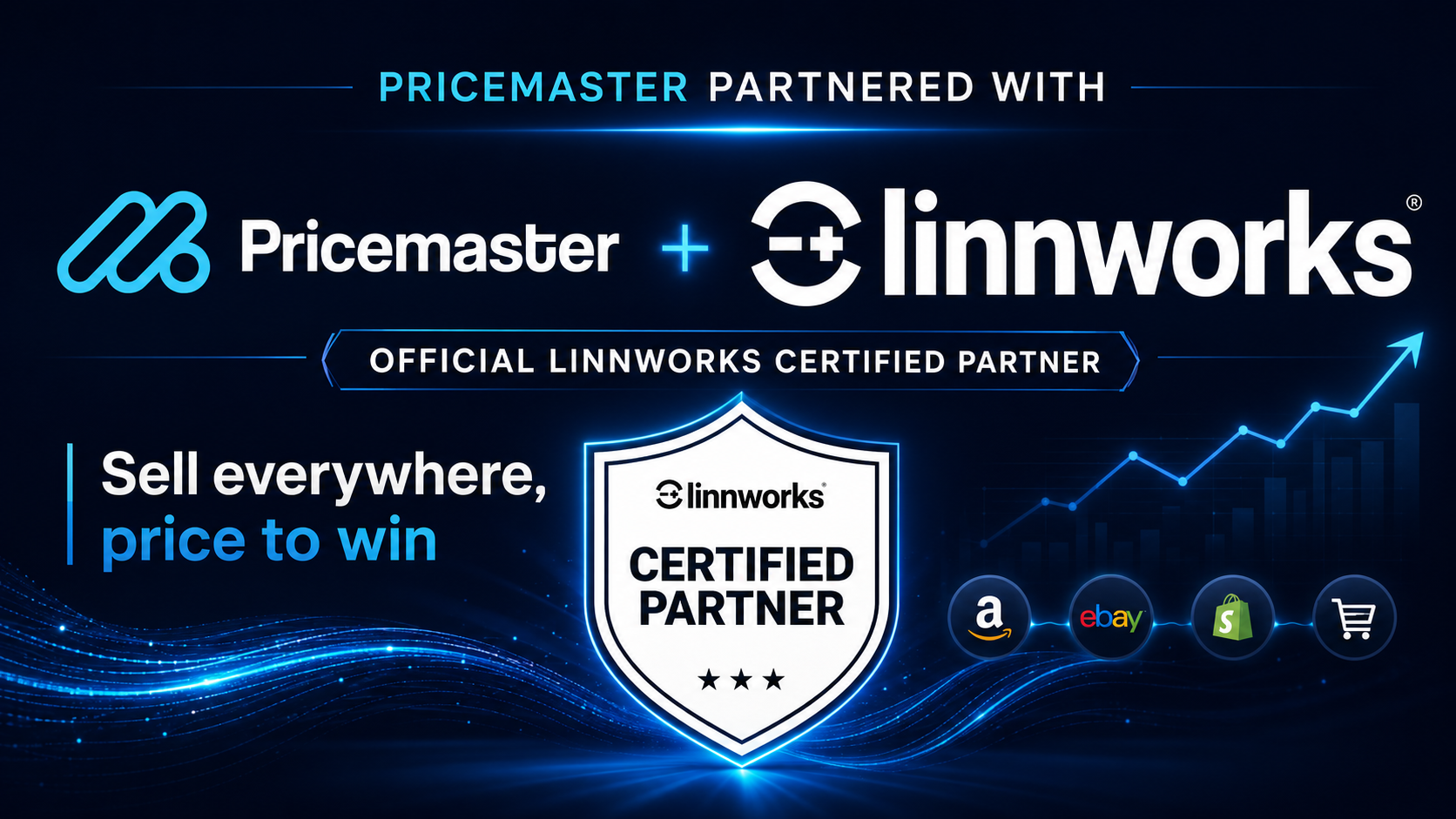 Pricemaster + Linnworks: Sell Everywhere, Price to Win hero image